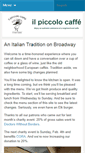 Mobile Screenshot of ilpiccolocaffe.com